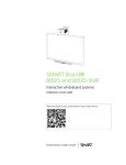 Smart Technologies 800i5-SMP Whiteboard Accessories User Manual