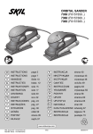 Skil 7360 Sander User Manual