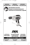 Skil 6267 Drill User Manual