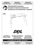 Skil 3100 Saw User Manual