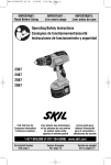 Skil 2367 Drill User Manual