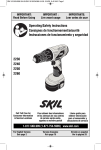 Skil 2240 Cordless Drill User Manual