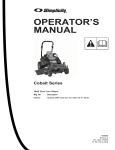 Simplicity 5101604 Lawn Mower User Manual