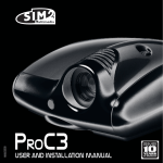 Sim2 Multimedia ProC3 Projector User Manual