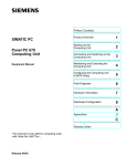 Siemens PC 670 Personal Computer User Manual