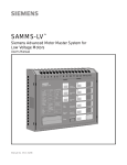 Siemens MCC-3298 Power Supply User Manual