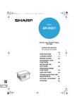 Sharp AR-M201 All in One Printer User Manual