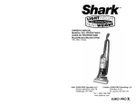 Shark EP621 Vacuum Cleaner User Manual