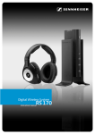 Sennheiser 502874 Headphones User Manual