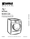 Sears 9709 Clothes Dryer User Manual