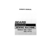 Sears 385. 11607 Sewing Machine User Manual