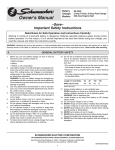 Schumacher SE-3522 Automobile Battery Charger User Manual