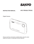 Sanyo TP1000 Camcorder User Manual
