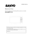 Sanyo EM-S8597W Microwave Oven User Manual