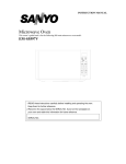 Sanyo EM-S5597B Microwave Oven User Manual