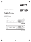 Sanyo DSR-3709P DVR User Manual