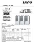 Sanyo CHDX07263 Refrigerator User Manual