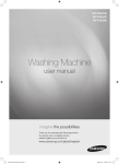 Samsung WF448AAW Washer User Manual