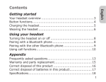 Samsung WEP850 Headphones User Manual