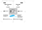 Samsung VP-D303D Camcorder User Manual