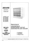 Samsung SW81ASP Washer User Manual