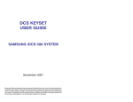 Samsung iDCS 500-DCS Network Card User Manual