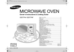 Samsung CE2777N Microwave Oven User Manual