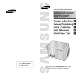 Samsung C4203(P) Security Camera User Manual