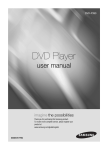 Samsung AK68-01770G DVD Player User Manual