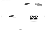 Samsung AK68-00640C DVD Player User Manual