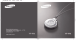 Samsung AH68-01669B MP3 Player User Manual