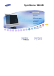 Samsung 960HD Computer Monitor User Manual