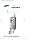 Samsung 250 Digital Camera User Manual