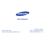 Samsung 090308 Cell Phone User Manual