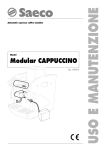 Saeco Coffee Makers CAP001B Espresso Maker User Manual
