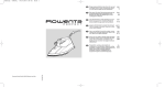 Rowenta 1103897124 Iron User Manual