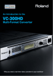 Roland VC-300HD TV Converter Box User Manual