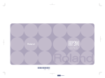 Roland HP201 Musical Instrument User Manual
