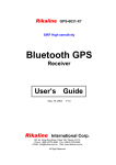 Rikaline GPS-6031-X7 GPS Receiver User Manual