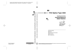 Ricoh 3232 Fax Machine User Manual
