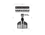 Remington PG250 Trimmer User Manual