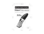 Remington HC-600 Electric Shaver User Manual