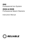 Reliable i500 Iron User Manual