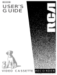 RCA TV/Radio/CD Player CD Player User Manual