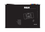 RCA RP 3757 Clock Radio User Manual