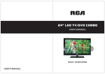 RCA RLEDV2490A Flat Panel Television User Manual