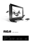 RCA L26WD21 Flat Panel Television User Manual
