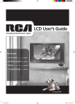 RCA L26W11 Flat Panel Television User Manual