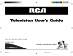 RCA 9V345T CRT Television User Manual
