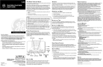 RCA 7-4825 Clock Radio User Manual